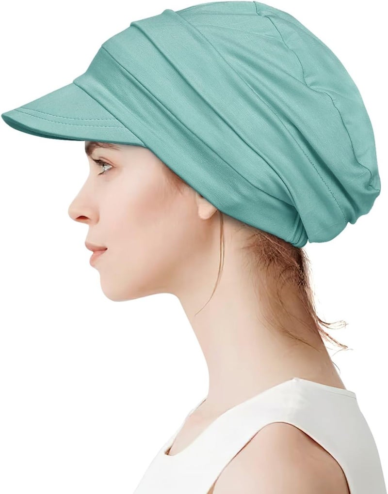 Alnorm Super Soft Breathable Viscose Slouch Hat Oversized Baseball Cap for Women - Image 2